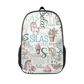 Personalized Name Custom Unicorn Backpack - Gifts For Daughter Granddaughter - Birthday Gifts